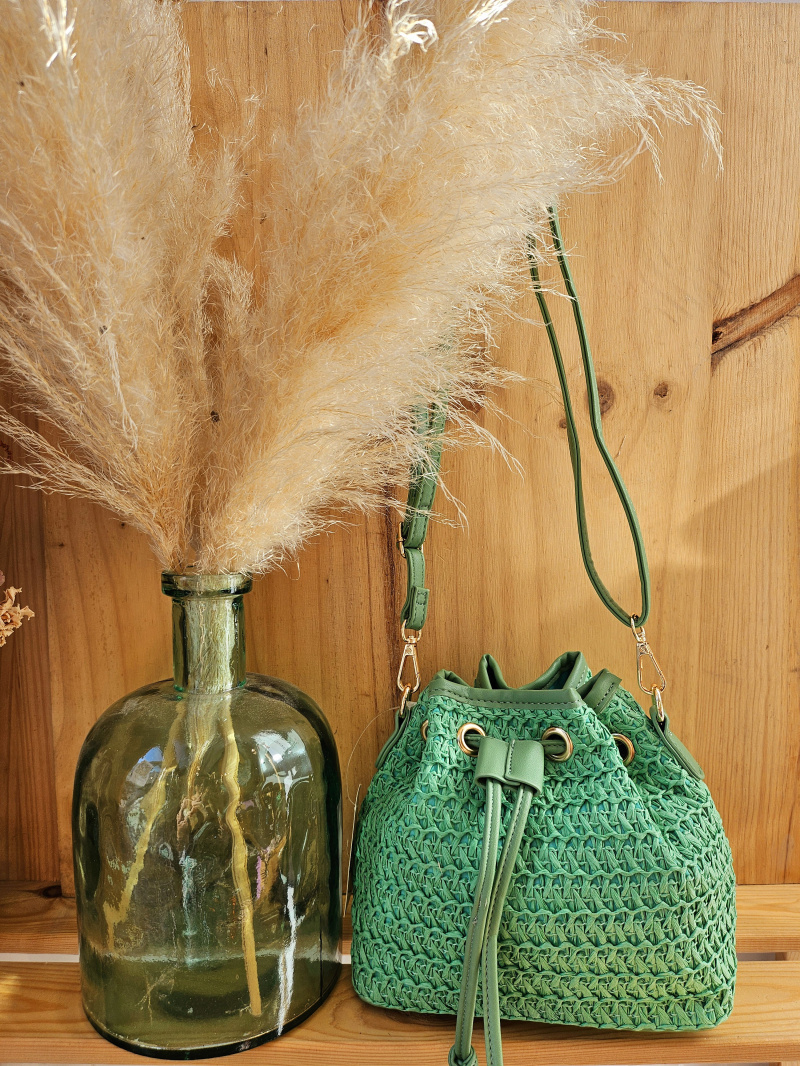Wholesaler Mogano Jm Factory - Raffia shoulder bag
