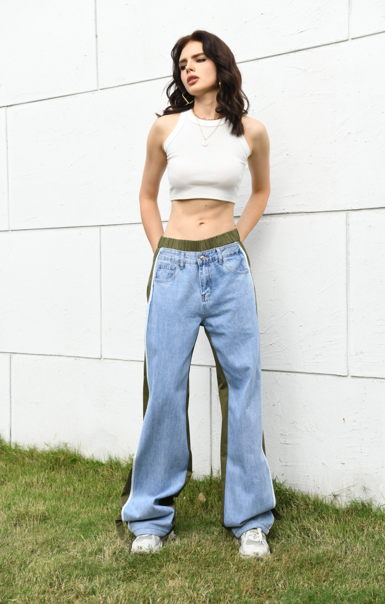 Wholesaler Monday Premium - Two-tone jeans