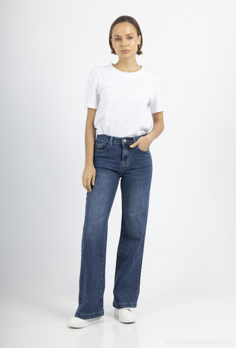 Wholesaler Monday Premium - Wide straight jeans