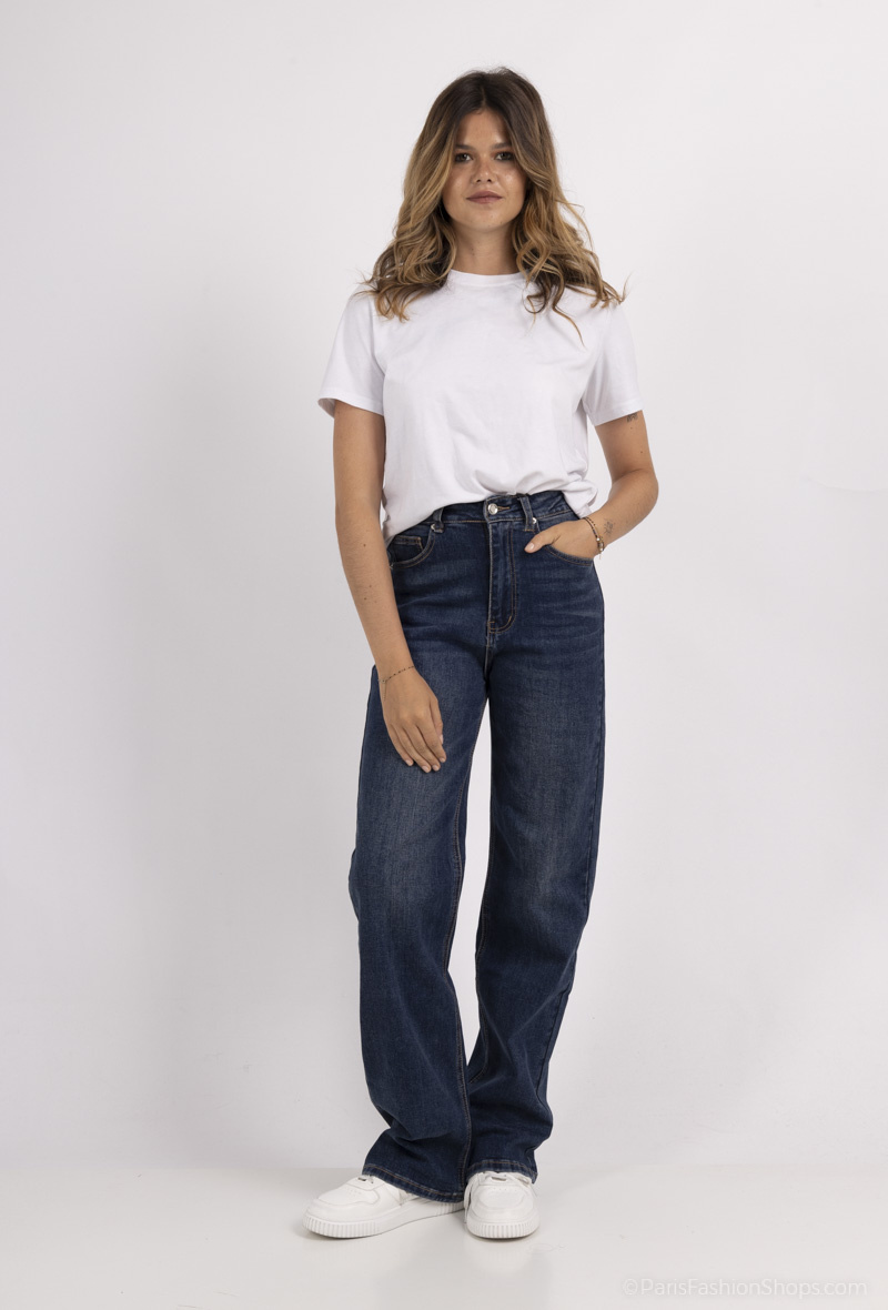 Wholesaler Monday Premium - High-waisted straight jeans