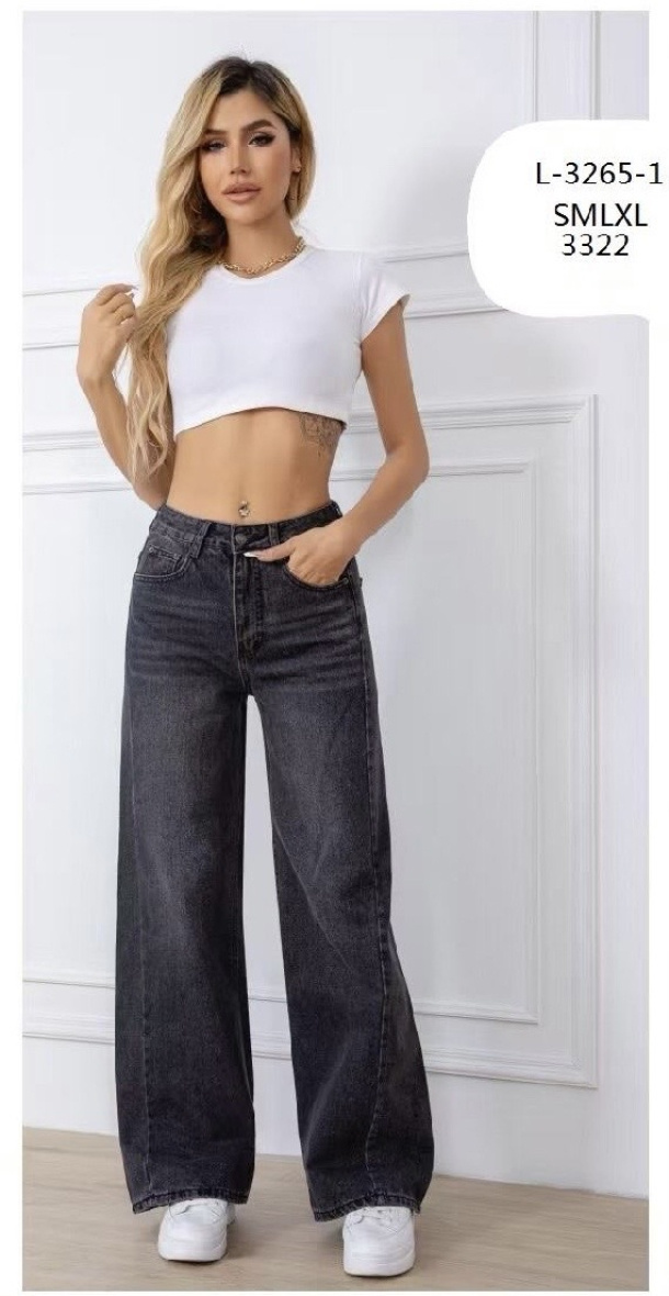 Wholesaler Monday Premium - Wide straight jeans