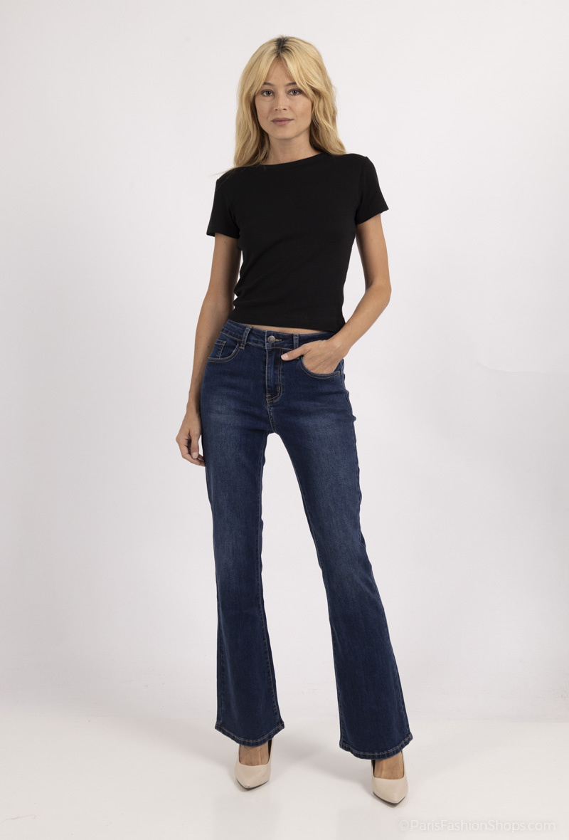 Wholesaler Monday Premium - High-waisted flared jeans