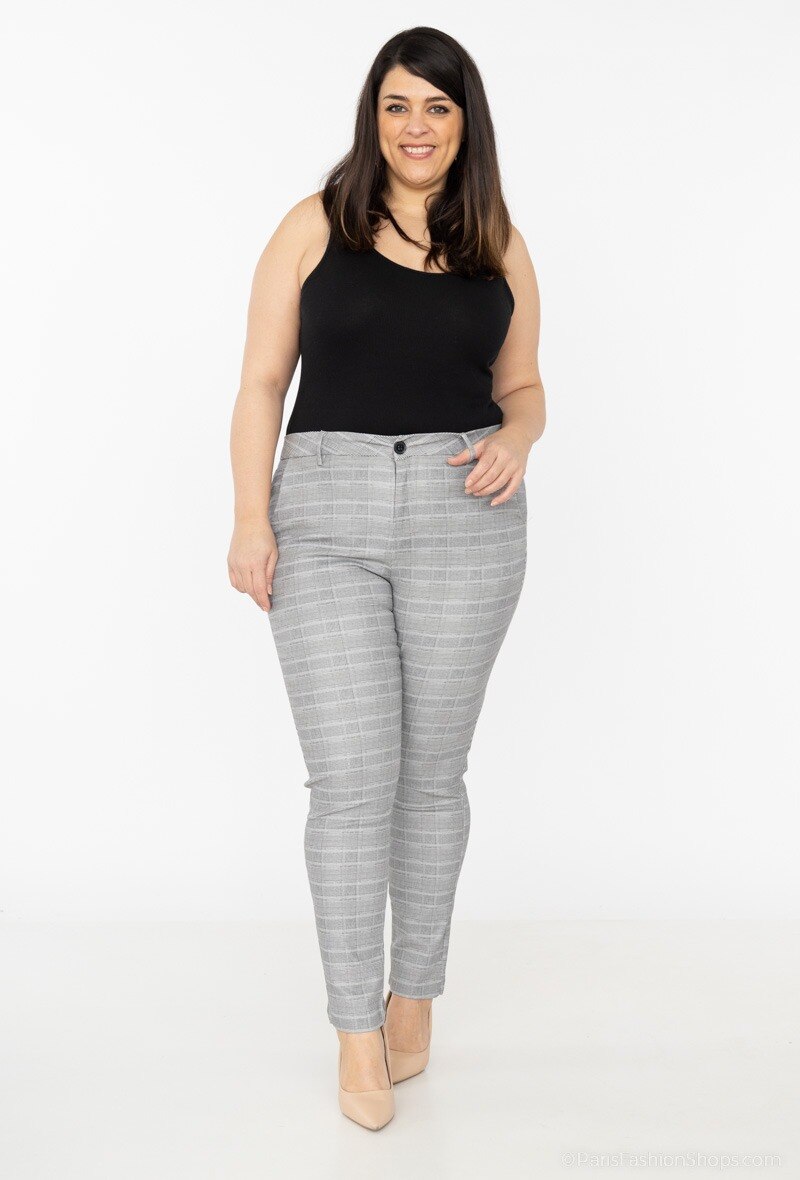 Grossista Monday Premium - Pantaloni in similpelle a quadri