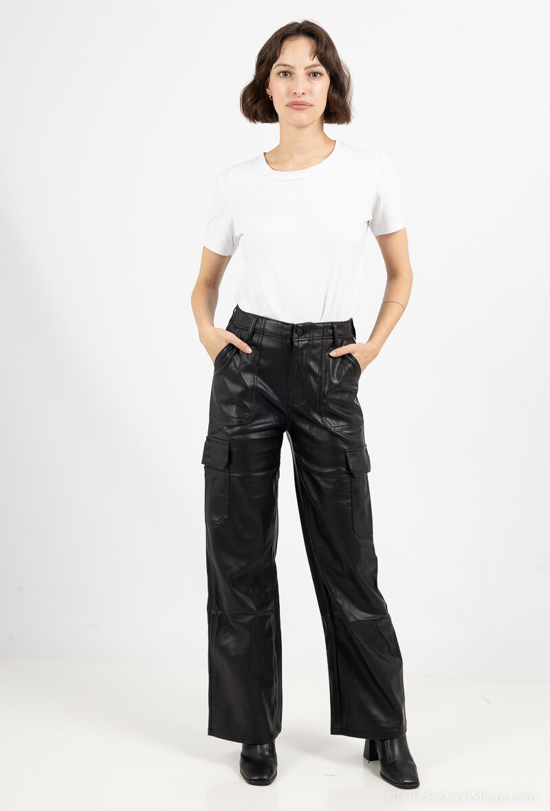 Wholesaler Monday Premium - Faux leather pants