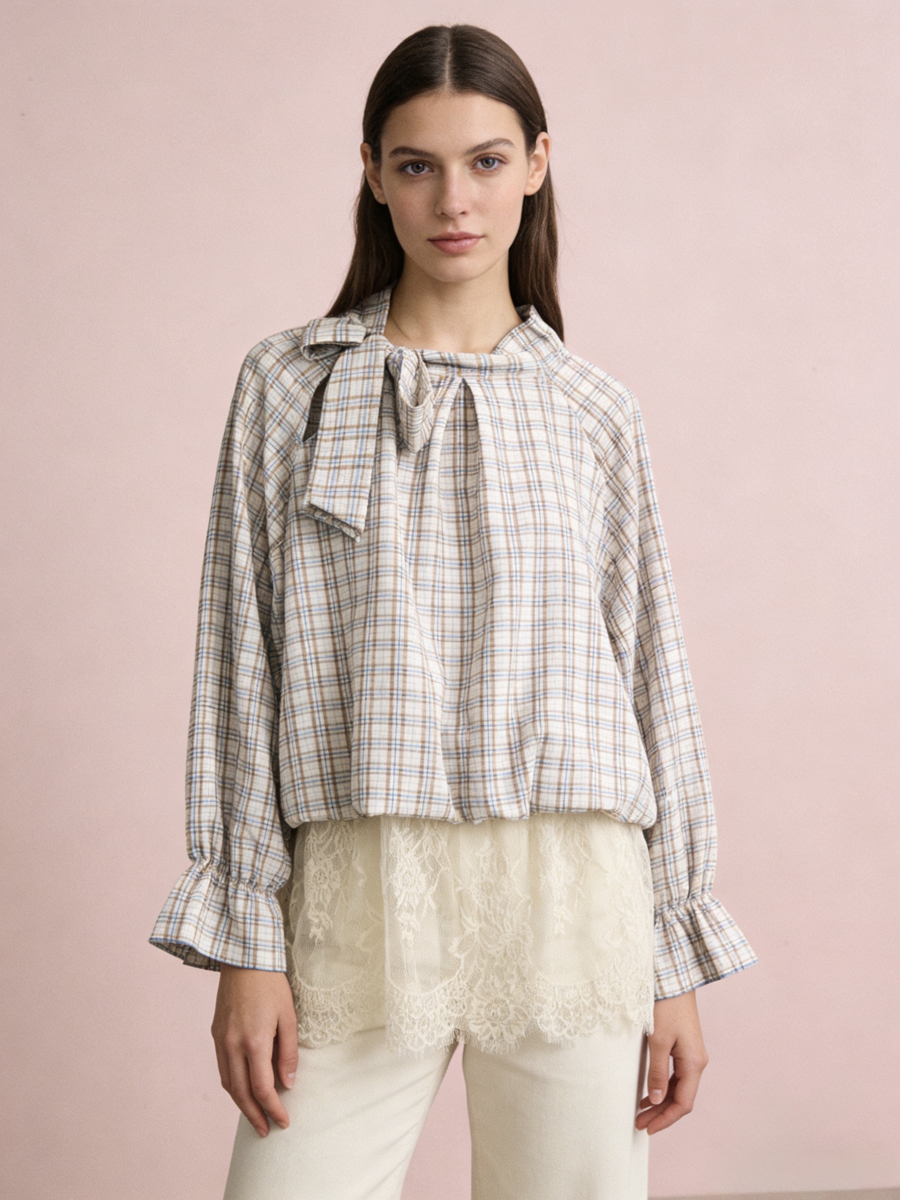 Grossista MONDIAL FASHION - CAMICETTA CON PIZZO