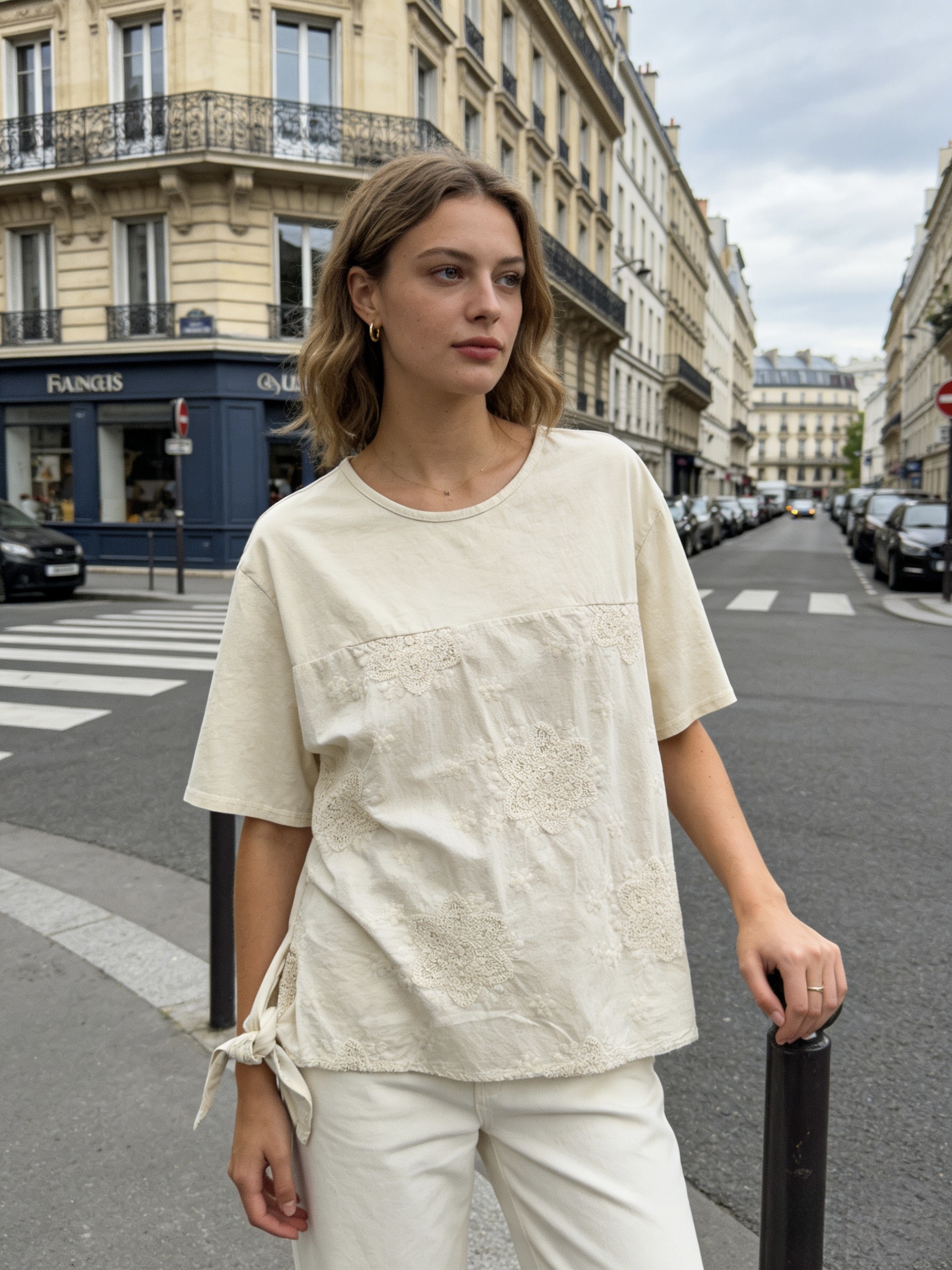 Mayorista MONDIAL FASHION - TOP CON NUDO LATERAL