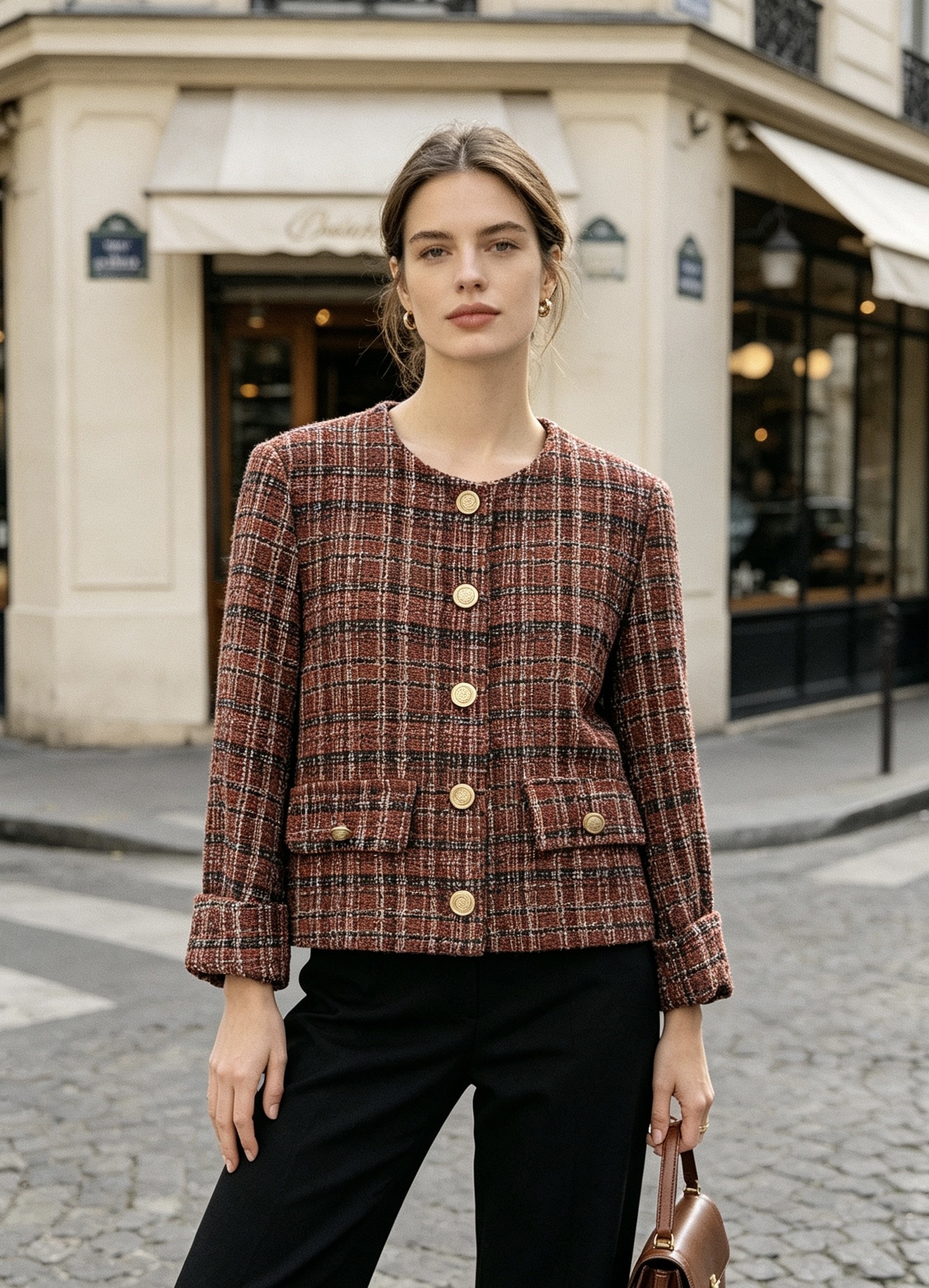 Grossiste MONDIAL FASHION - Veste col rond avec boutons