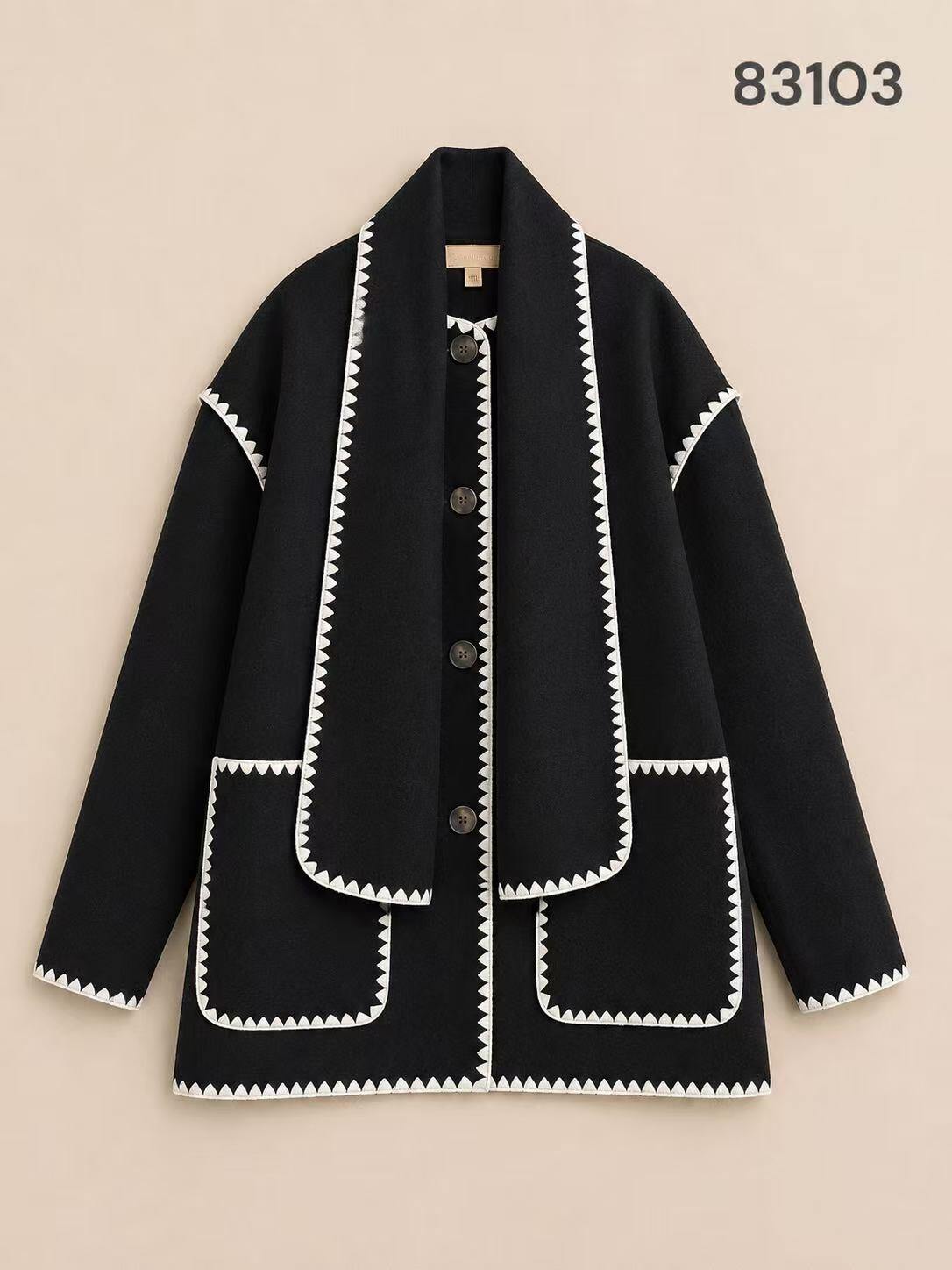 Grossiste MONTAN TEX - Veste Élégance Contrastée