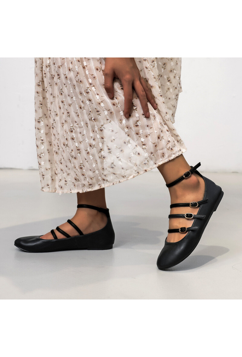 Grossiste Moow - Ballerines babies avec brides