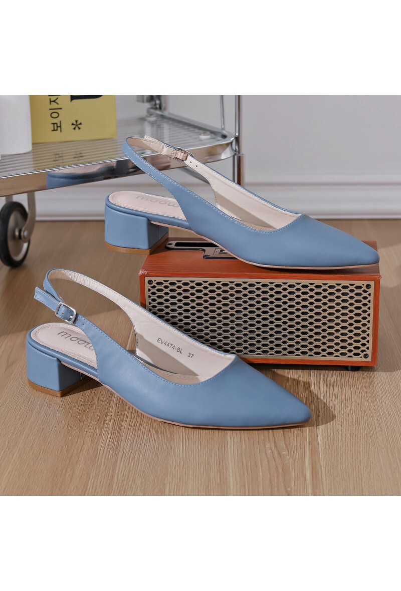 Wholesaler Moow - Leather interior sole pump