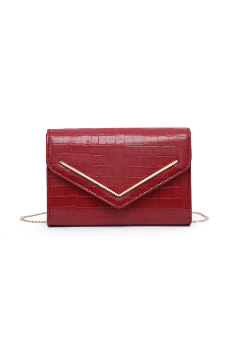 Wholesaler Moow - Croc-Effect Clutch
