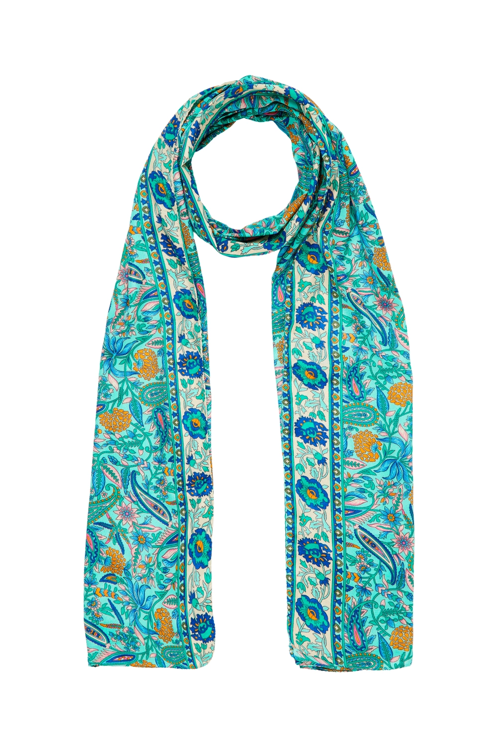Wholesaler MOOYA INDIA - Indian printed scarf/pareo