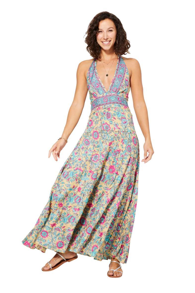 Wholesaler MOOYA INDIA - long dress prints