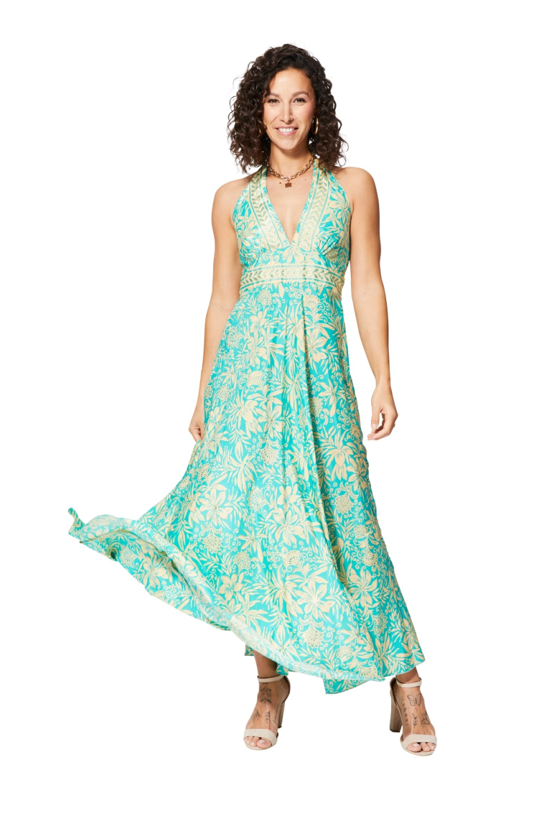 Wholesaler MOOYA INDIA - Printed backless dress