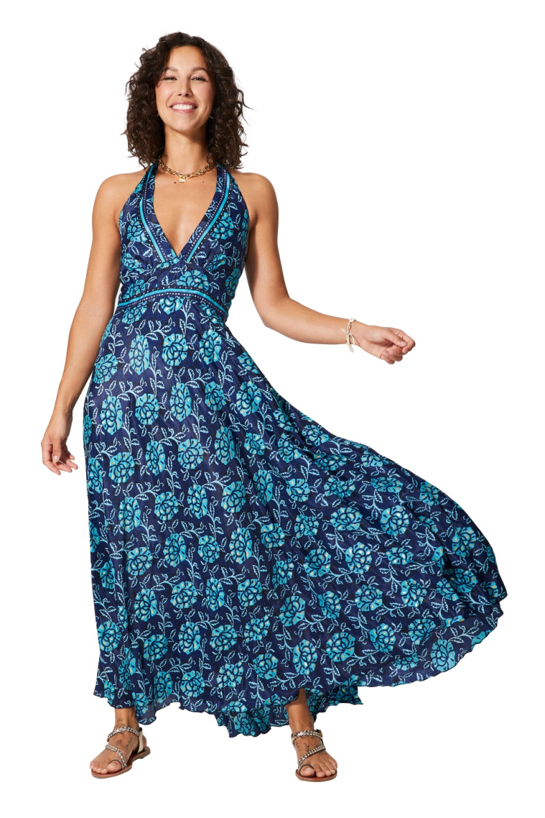Wholesaler MOOYA INDIA - Printed backless dress