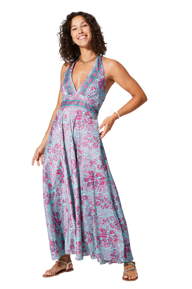 Wholesaler MOOYA INDIA - Printed backless dress