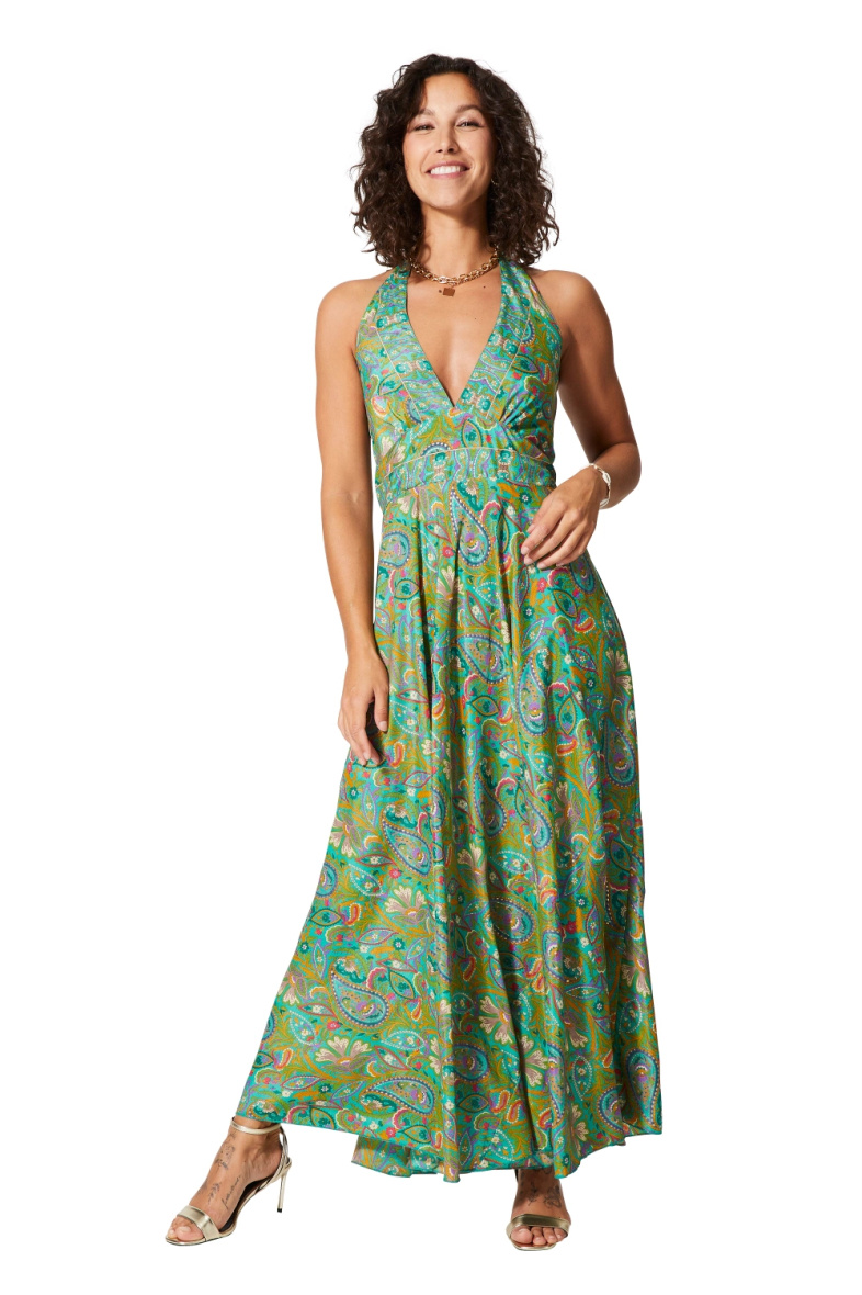 Wholesaler MOOYA INDIA - Printed backless dress