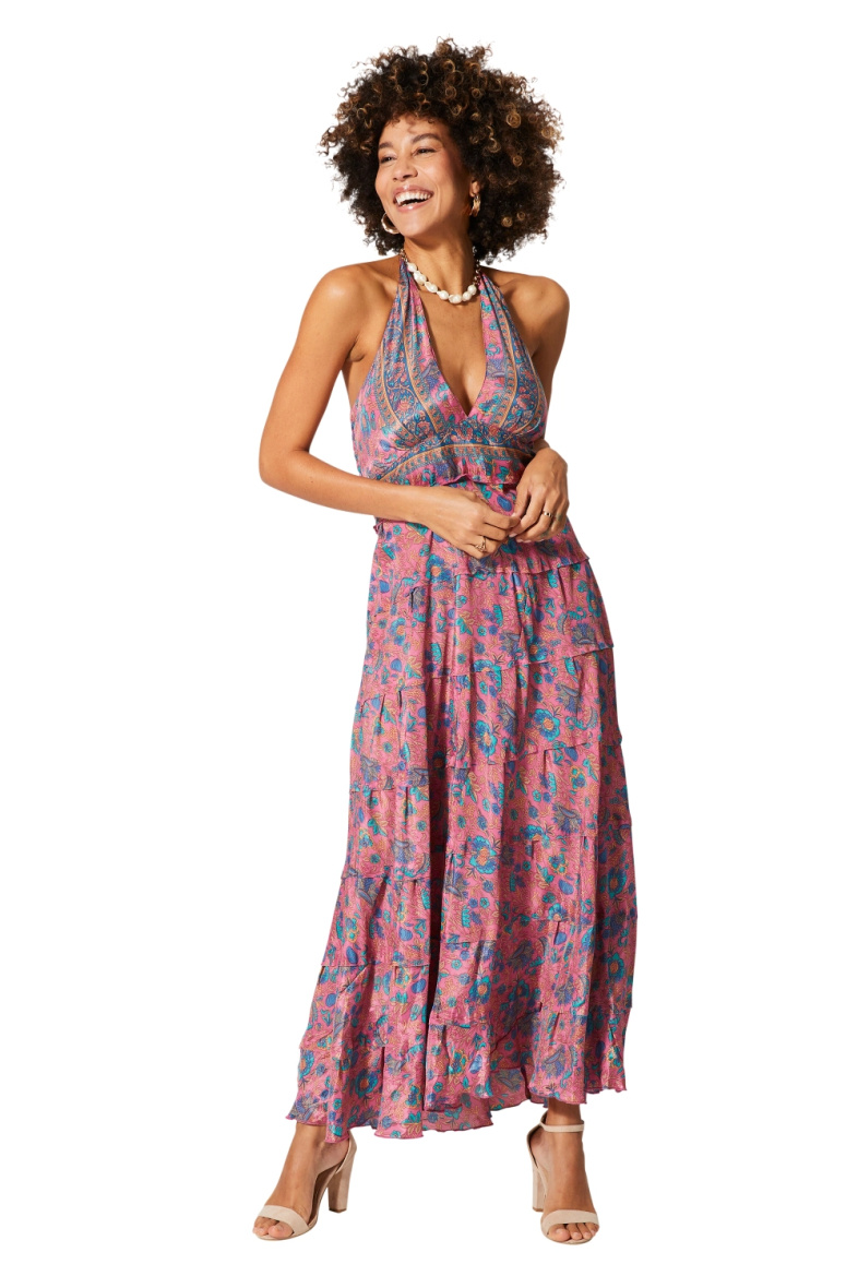 Wholesaler MOOYA INDIA - smocked backless dress
