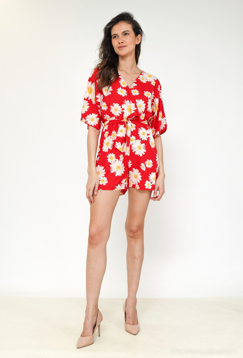 Wholesaler Elissa - Printed playsuit