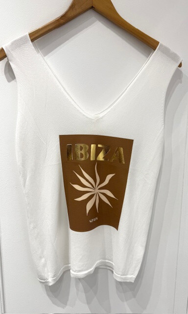 Grossiste MOOYA - DEBARDEUR FINE MAILLE IBIZA CHOCOLAT