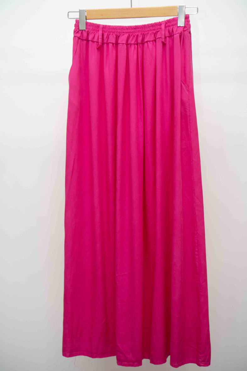 Grossiste Elissa - Jupe longue fluide taille élastique