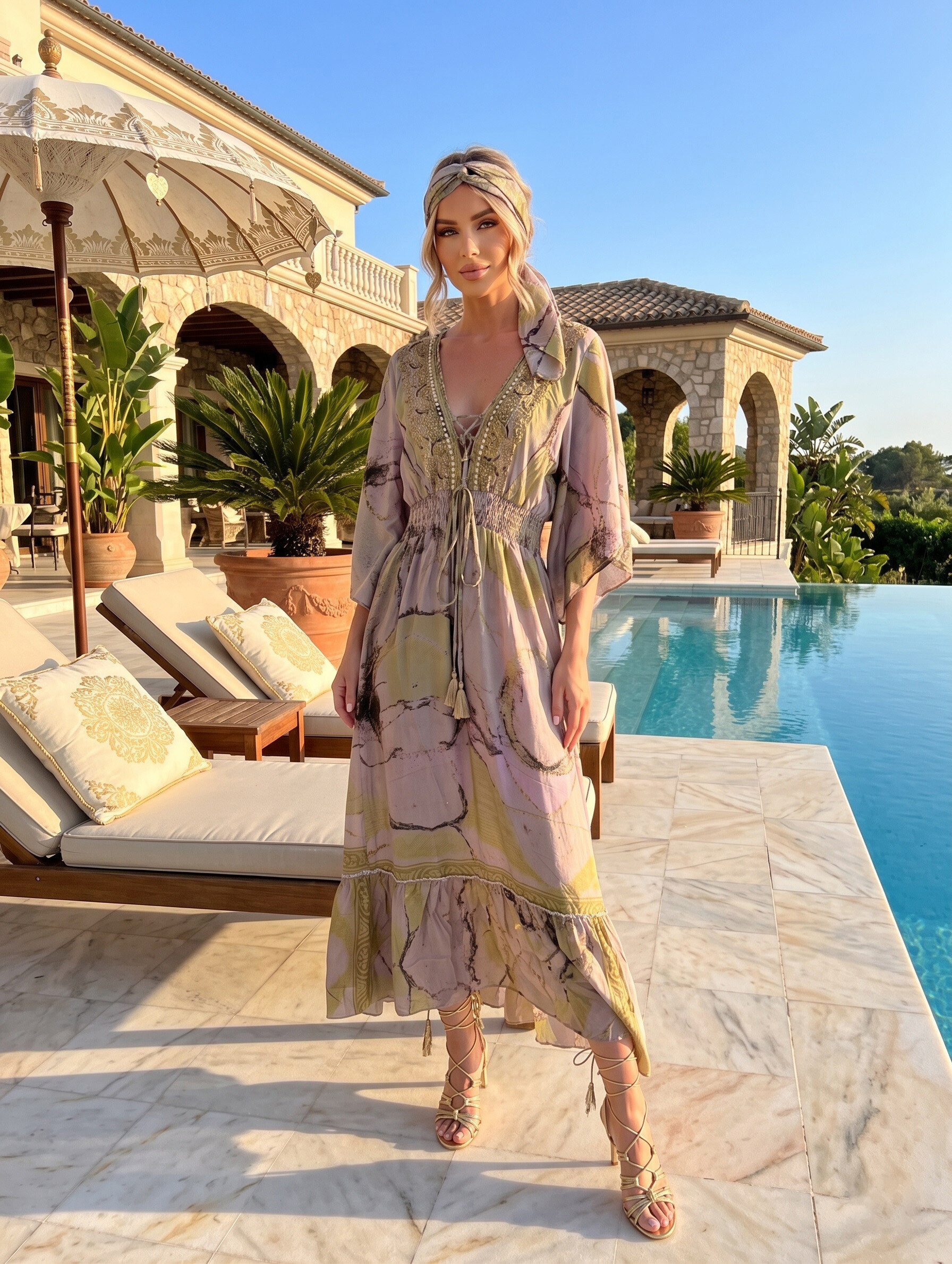 chinese dress ladies Emerald Maxi Dress