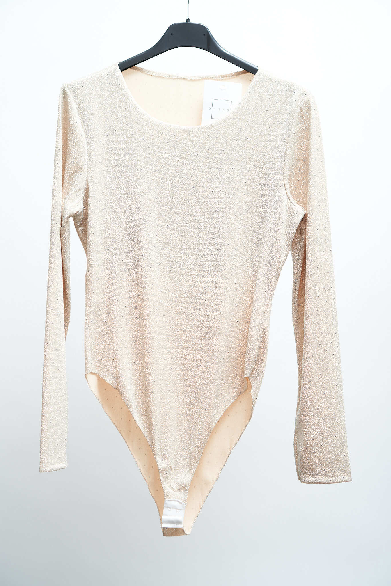 Grossiste MOOYA - Body manches longues scintillant - I35583-1