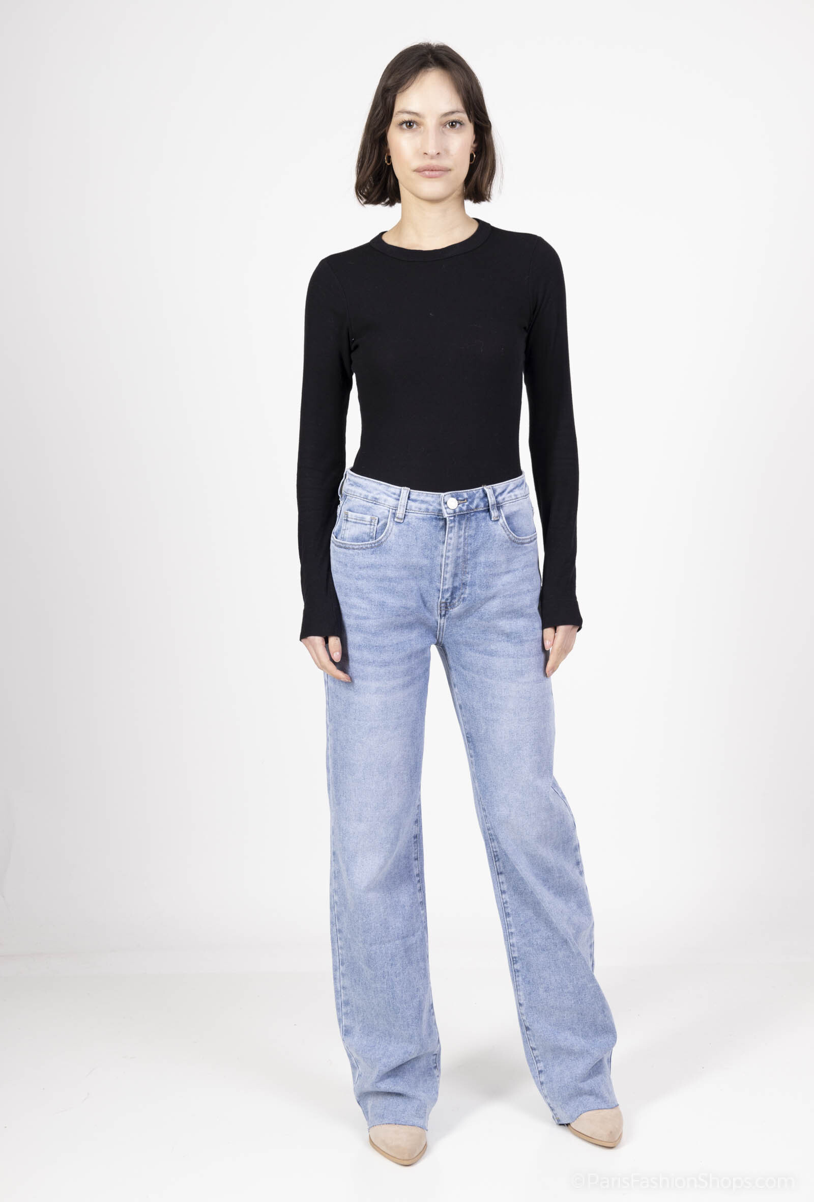 Wholesaler MOZZAAR FOREVER - Jean Wide Leg pants, classic