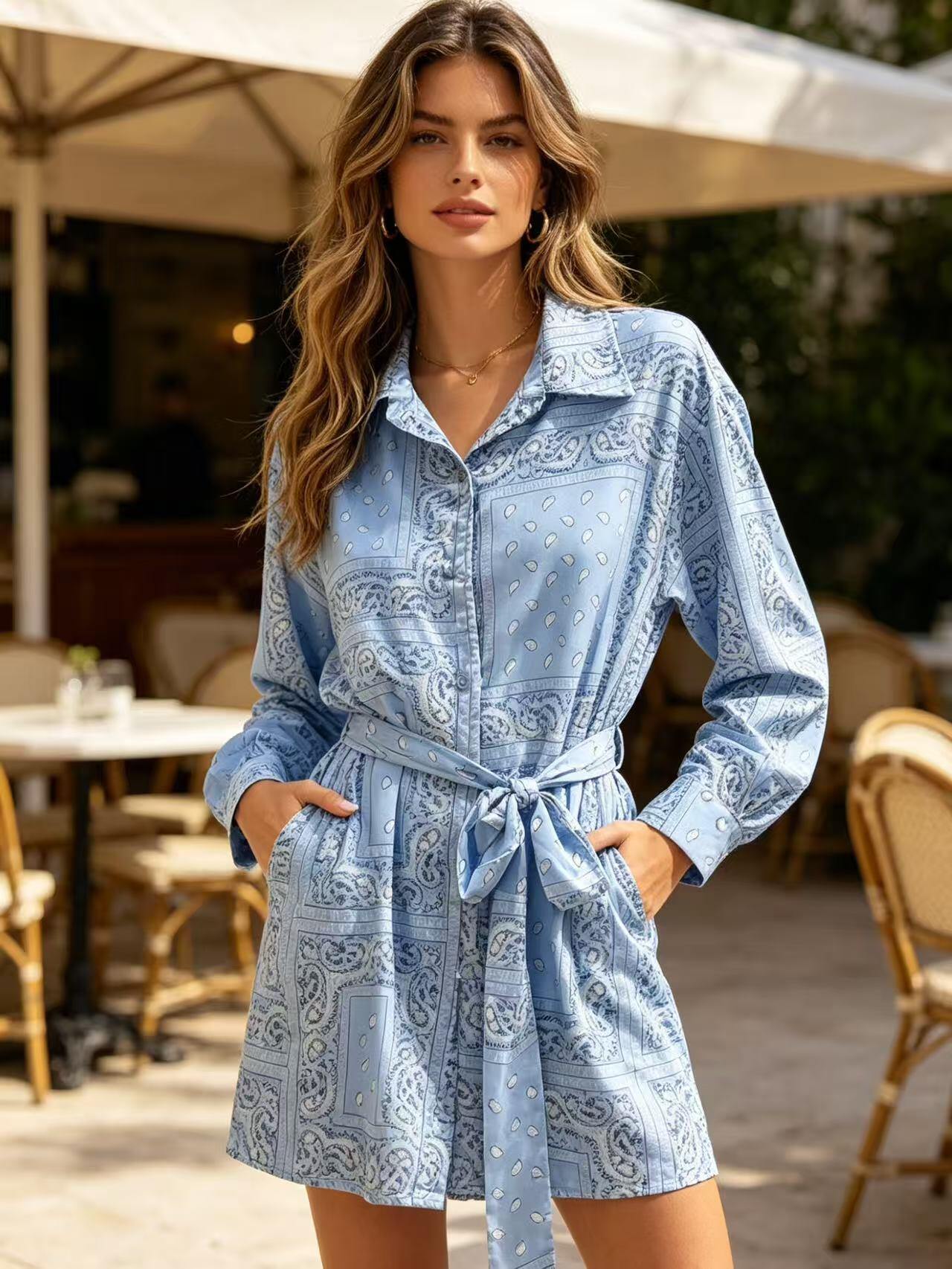 Wholesaler MP - Belted Bandana Romper