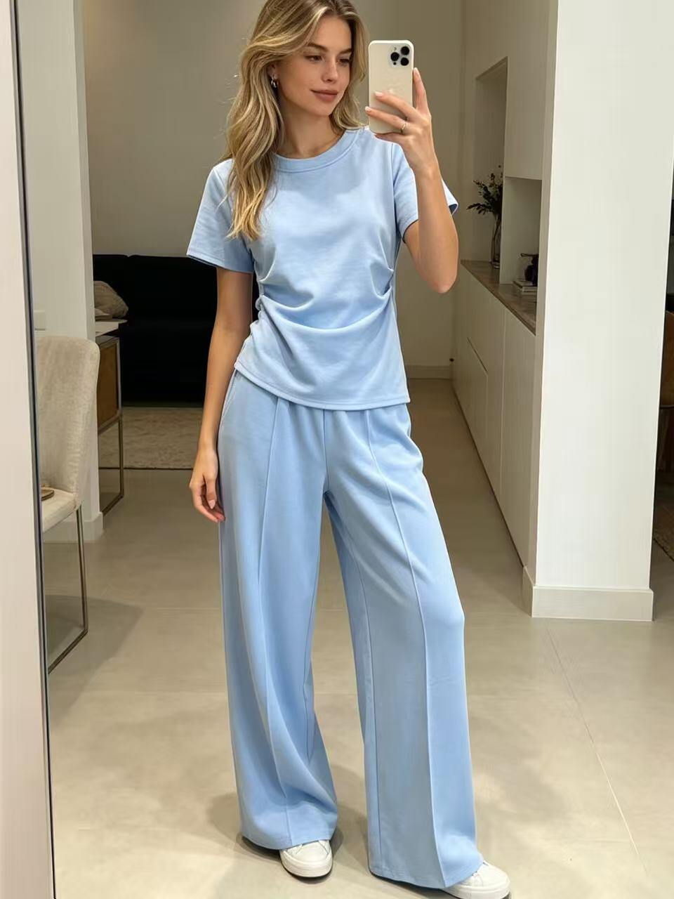 Wholesaler MP - Elegant top comfort set with pants
