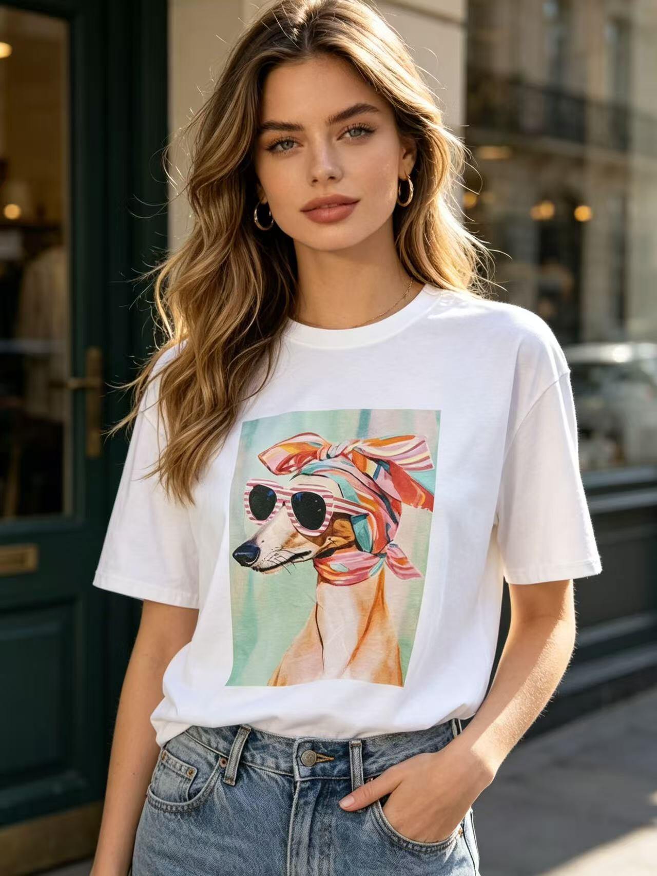 Grossiste MP - T-shirt imprimés rétro & gourmands