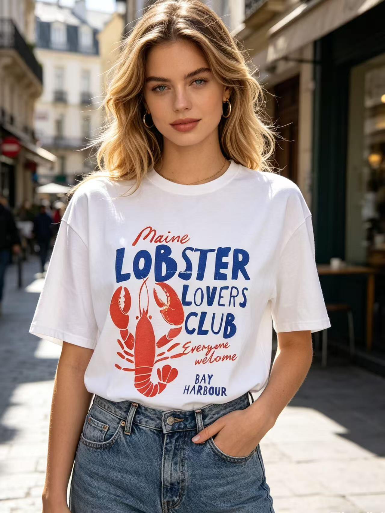 Grossiste MP - T-shirt imprimés rétro & gourmands