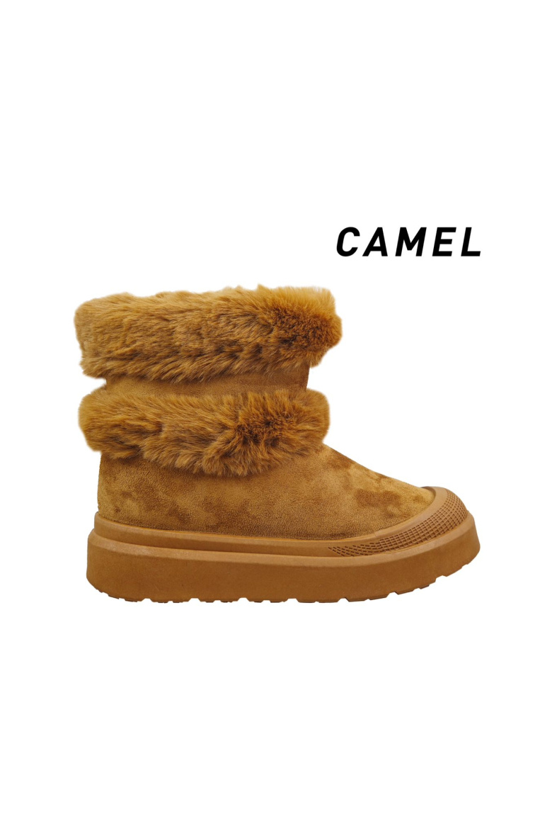 Wholesaler Mulanka - thick-soled fur-lined ankle boots