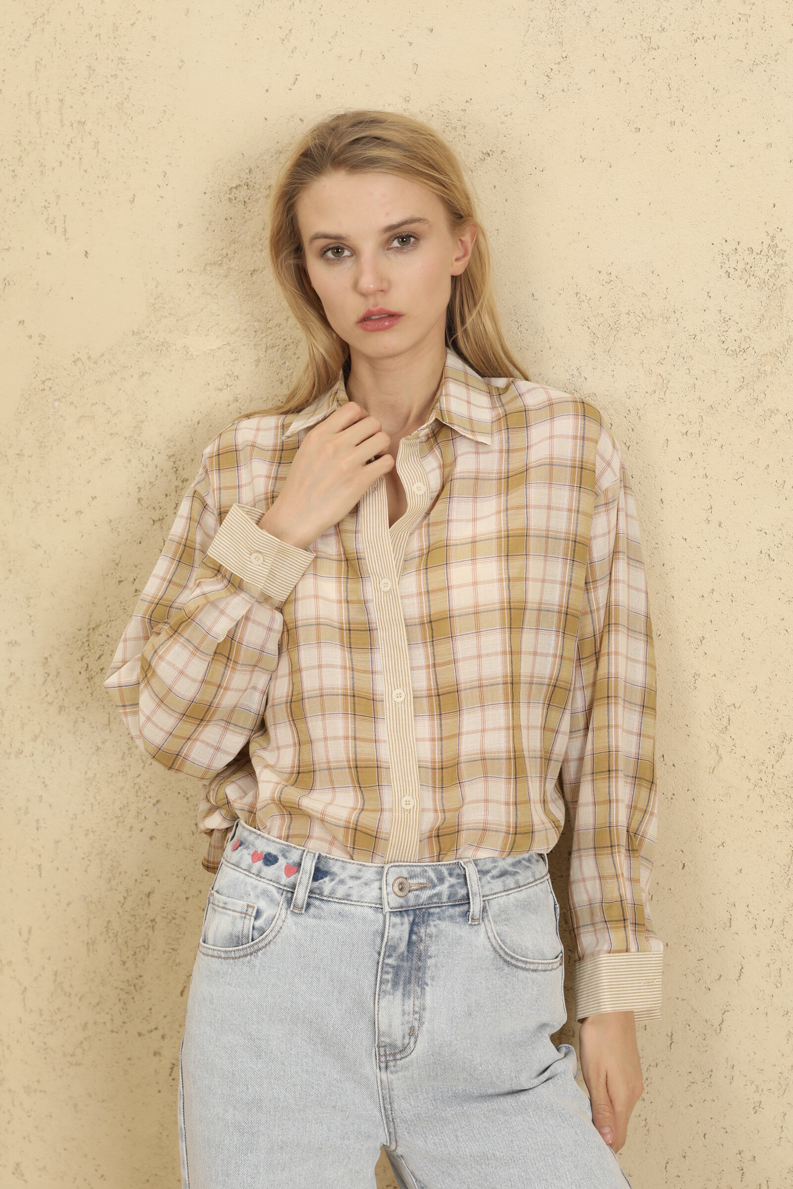 Wholesaler MUSY MUSE - Checked shirt