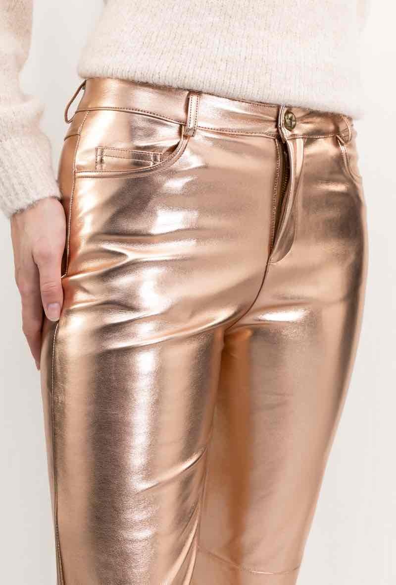 Großhändler MUSY MUSE - Hose aus Kunstleder