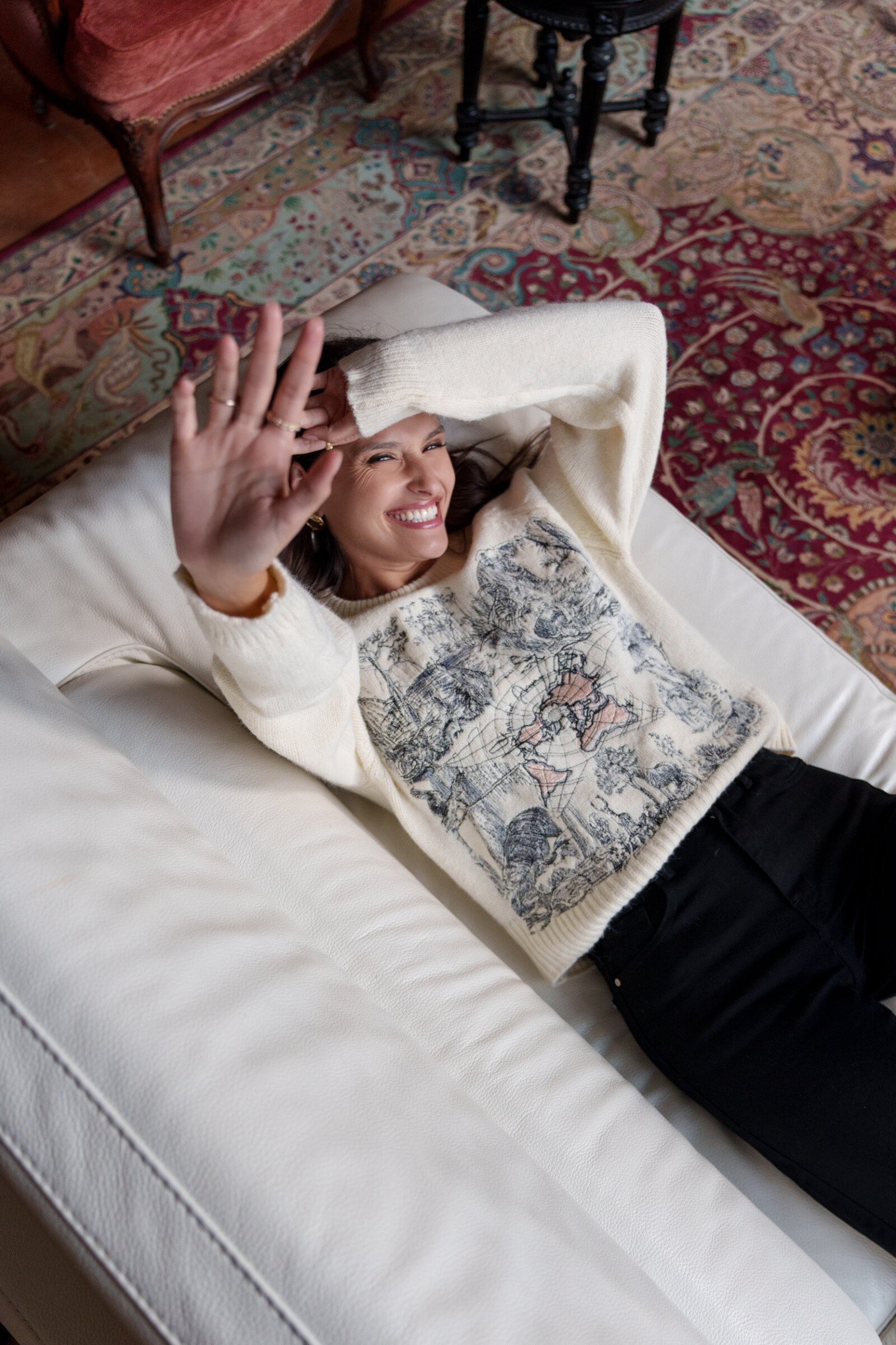 Wholesaler MUSY MUSE - Embroidered sweater