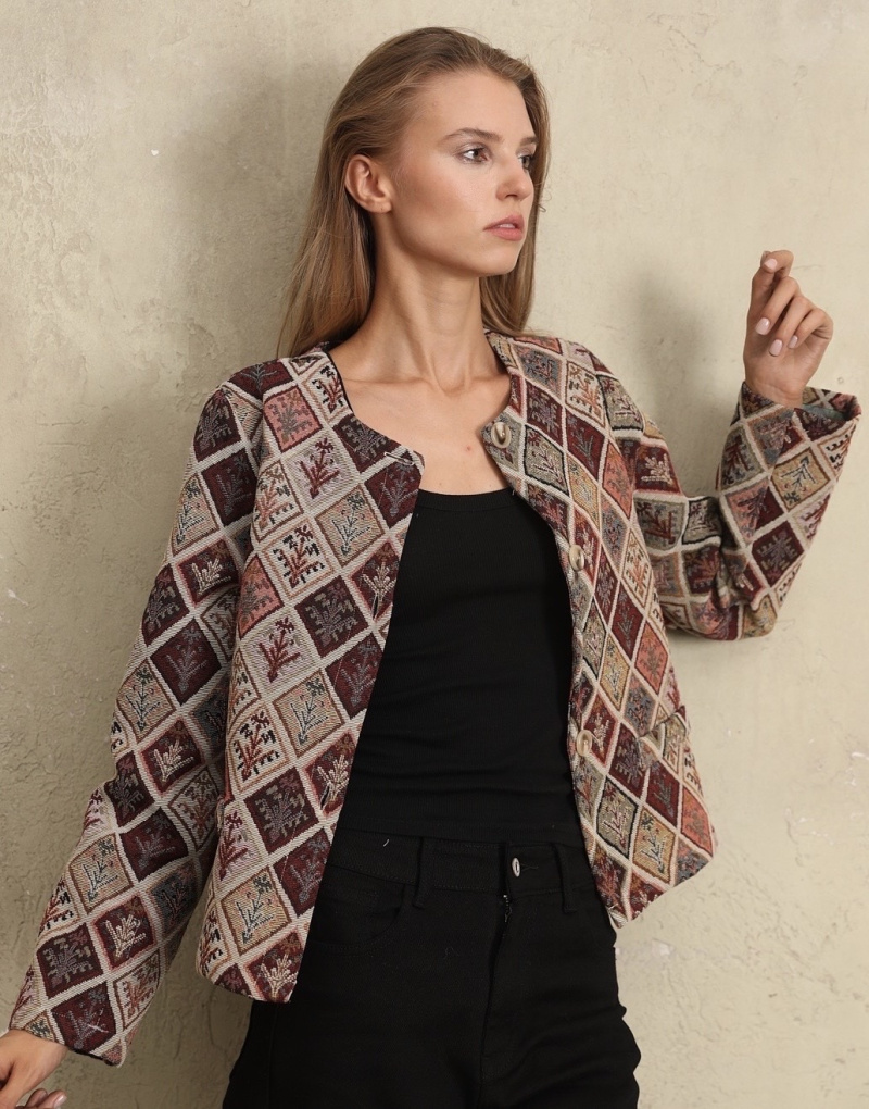 Mayorista MUSY MUSE - Chaqueta jacquard