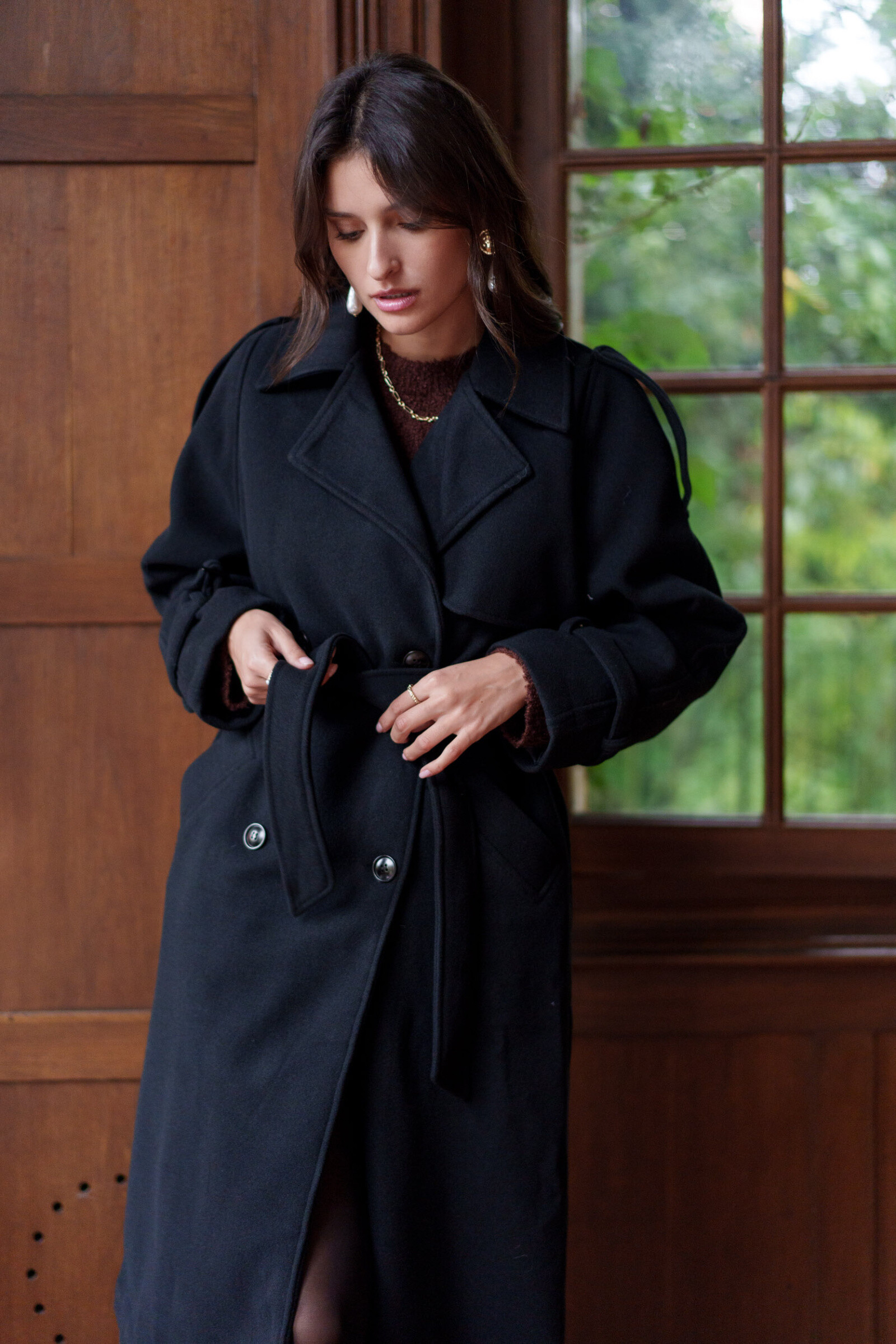 Wholesaler MUSY MUSE - Long wool coat