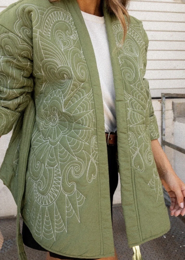 Wholesaler MUSY MUSE - Quilted kimono