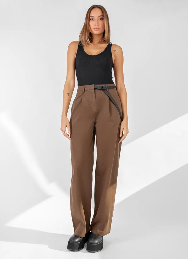 Wholesaler MW Studio - belted cargo pants