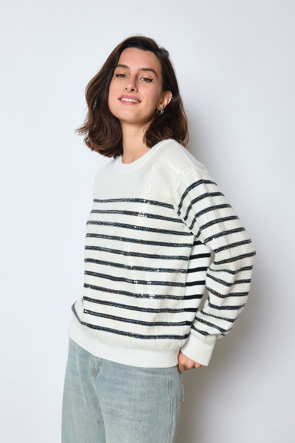 Wholesaler MW Studio - Sequin sweater