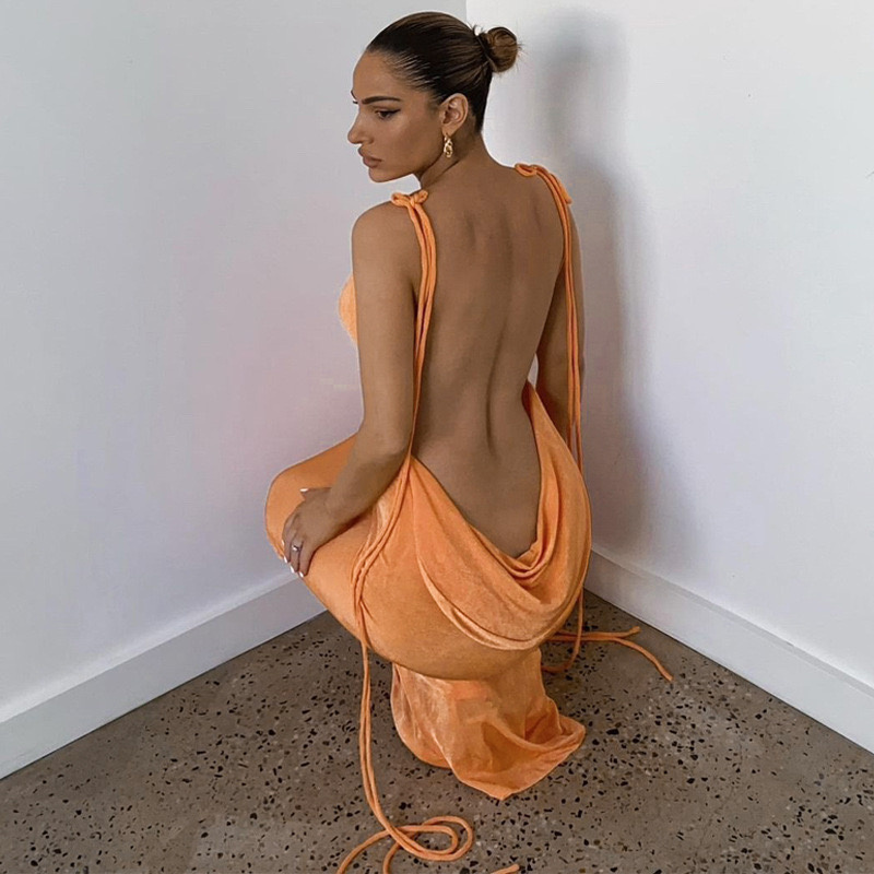 Wholesaler MW Studio - BACKLESS DRESS