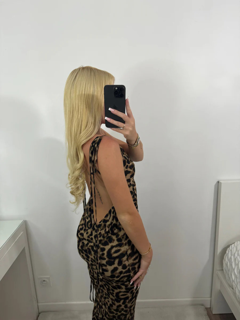 Grossiste MW Studio - robe leopard