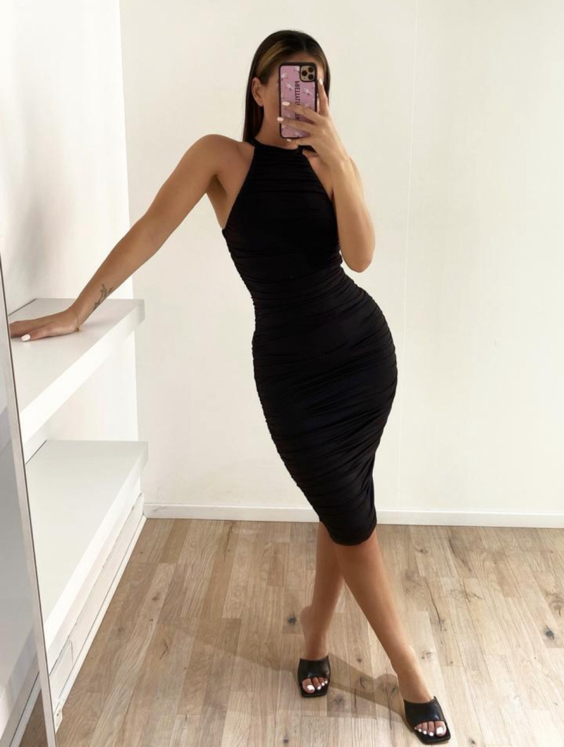 Wholesaler MW Studio - PLEATED DRESS