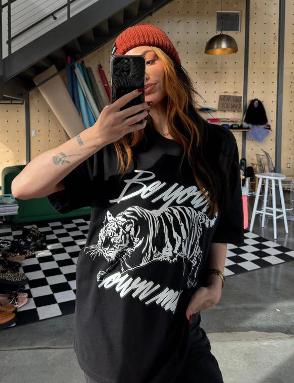 Wholesaler MW Studio - OVERSIZED PRINTED T-SHIRT