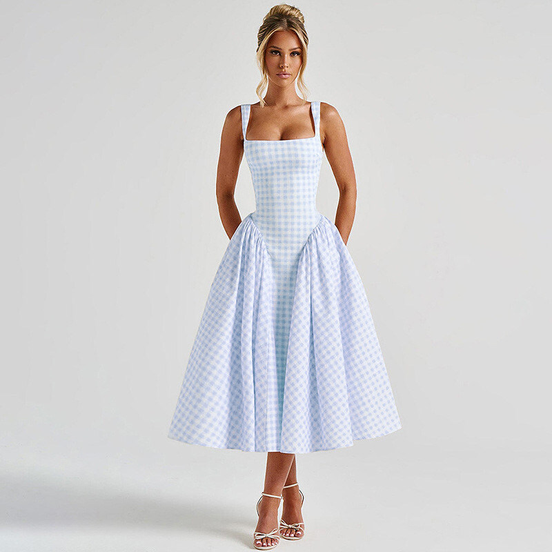Wholesaler MW Studio - Gingham check dress