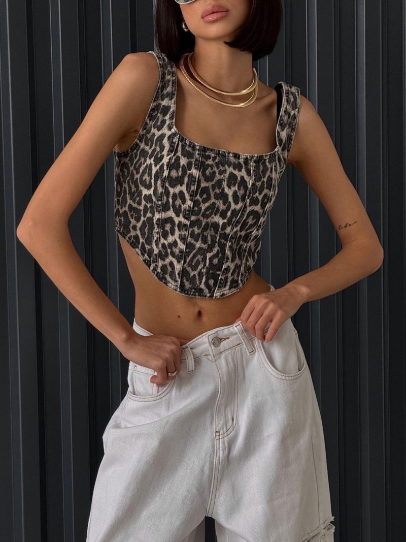 Wholesaler MW Studio - leopard top