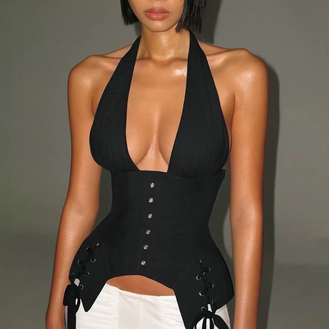 Mayorista MW Studio - Top corsé para mujer