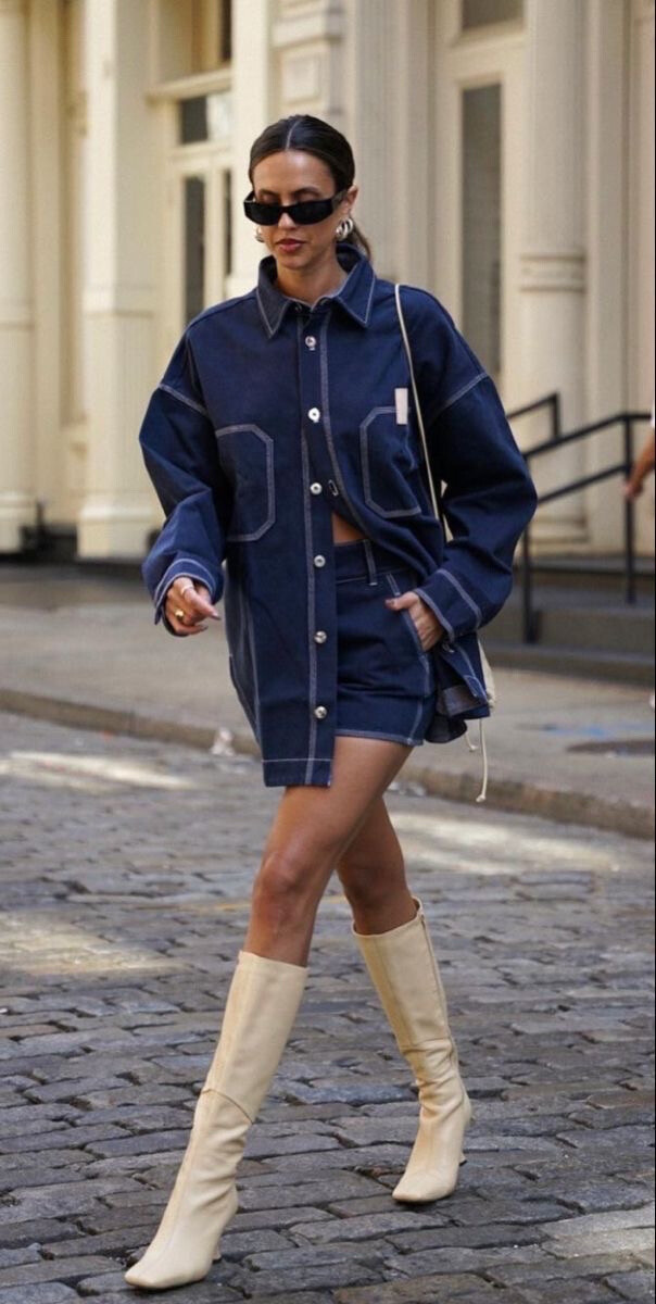 Grossista MW Studio - GIACCA DI JEANS BLU SCURO