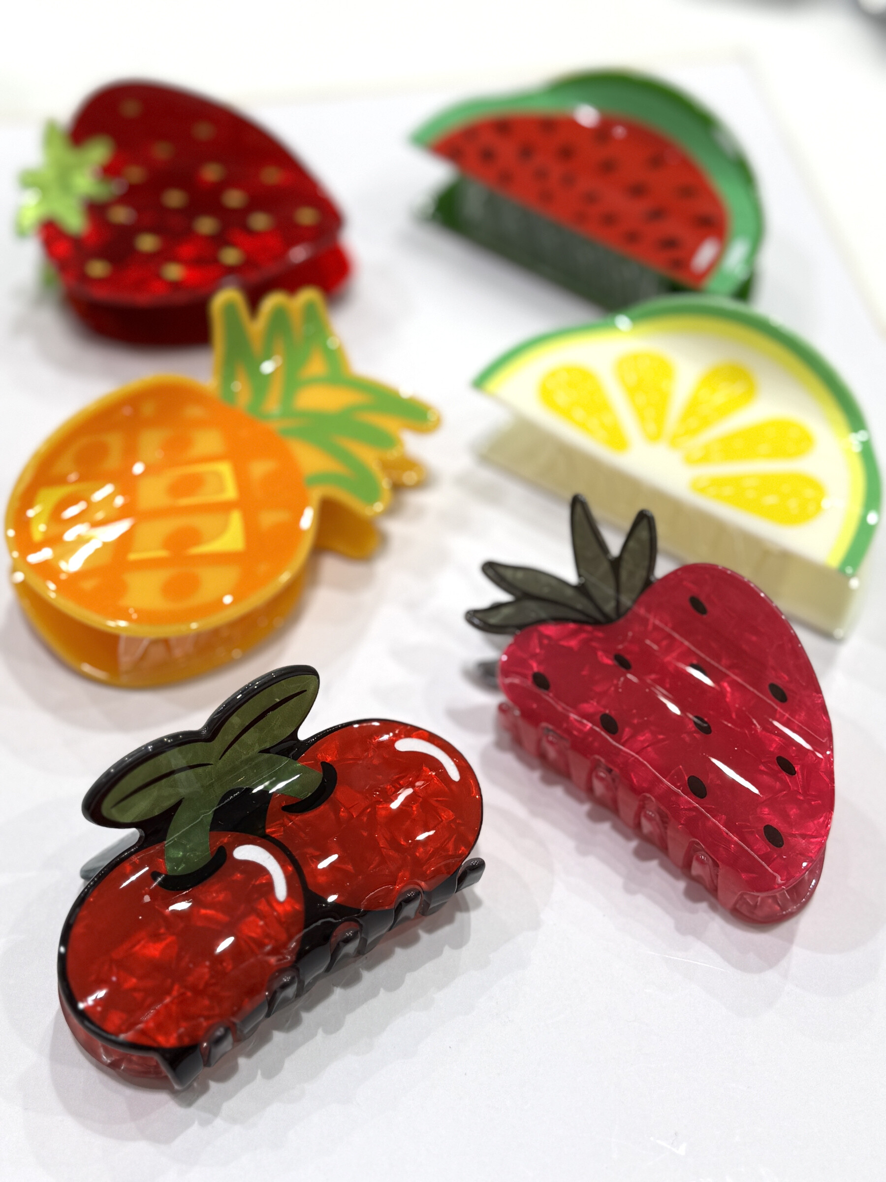 Grossiste MY ACCESSORIES PARIS - PINCE À CHEVEUX FRUIT D’ÉTÉ